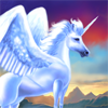 скриншот flash игры Winged Unicorn